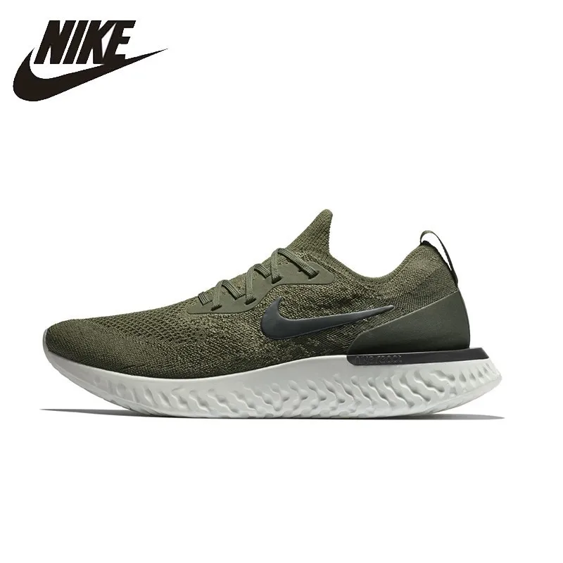 

NIKE EPIC REACT FLYKNIT Original Womens And Mens Running Shoes Breathable Stability Support Sports Sneakers Shoes#AQ0067-300