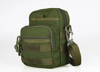 

Tactical High Quality Luxury 11 Colors Men Molle Nylon Hunting Pouch Waist Bag OS6-0085