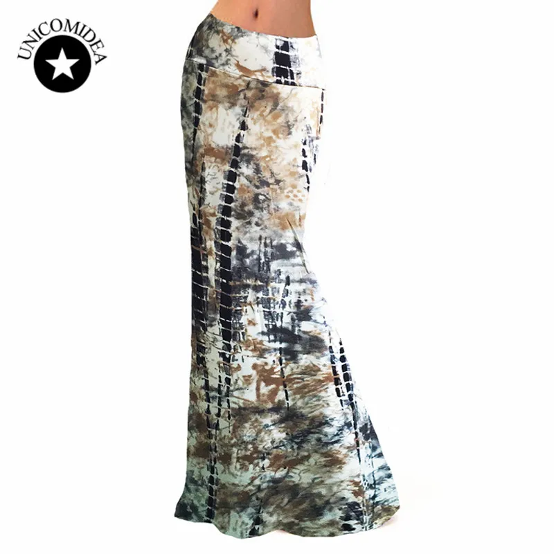 

2019 Summer Autumn New boho Skirt Women Package Hip Skirts Sexy Striped Maxi Nightclub Party Skirts Slim Long Skirts Plus Size