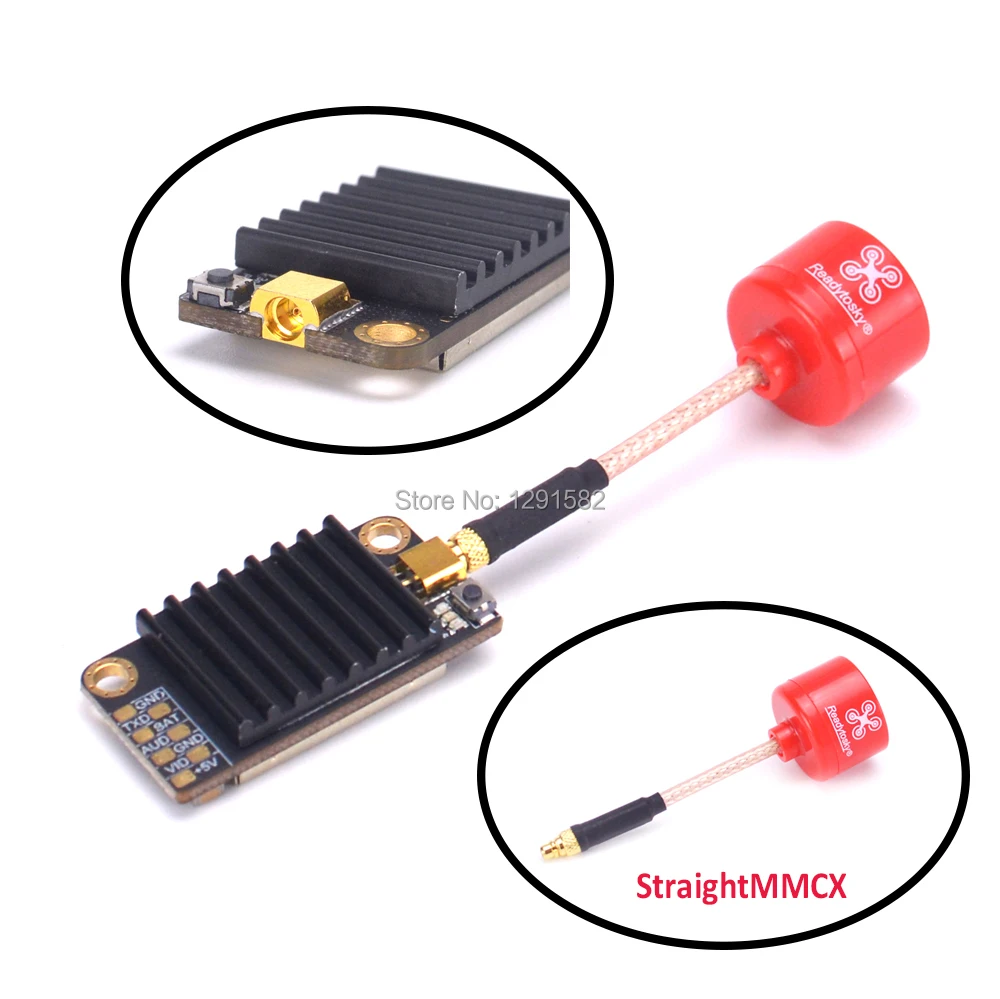 

EXUAV 5.8G 48CH With 5V/1A BEC Output 25mW 200mW 600mW Switchable Video Transmitter Lollipop 2.3dBi RHCP StraightMMCX Antenna