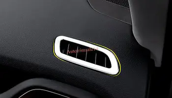 

LHD Dashboard Upper Air Vent Outlet Cove Trim 2PCS for Jeep Renegade 2015 2016