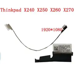Новый оригинальный для ThinkPad X240 X250 X260 X270 eDP Cabo Amphenol Fio Cabo de Video Tela FHD 01AV932 DC02C008V00