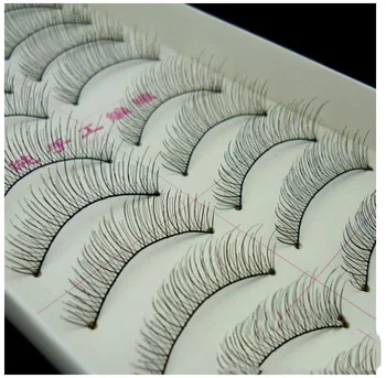 

10pcs/box high quality handmade Full Strip Lashes natural false eyelashes 217