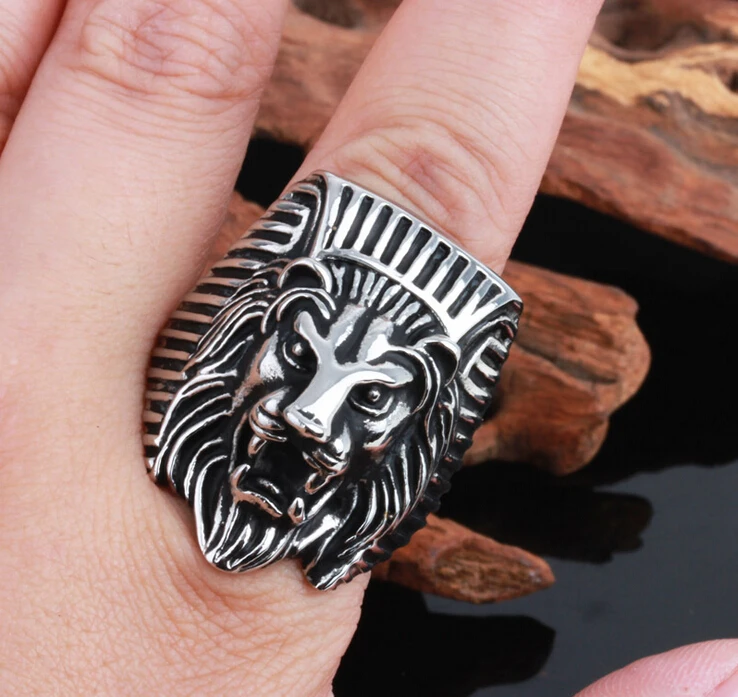 Кольцо мужское из нержавеющей стали в стиле ретро|jewelry doll|jewelry mountings and settingsaccessories