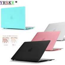 Матовый/чехол для ноутбука Apple MacBook Air Pro retina 11 12 13 дюймов, для mac book New Air A1932 Pro 13,3 дюймов с сенсорным ID, Bar