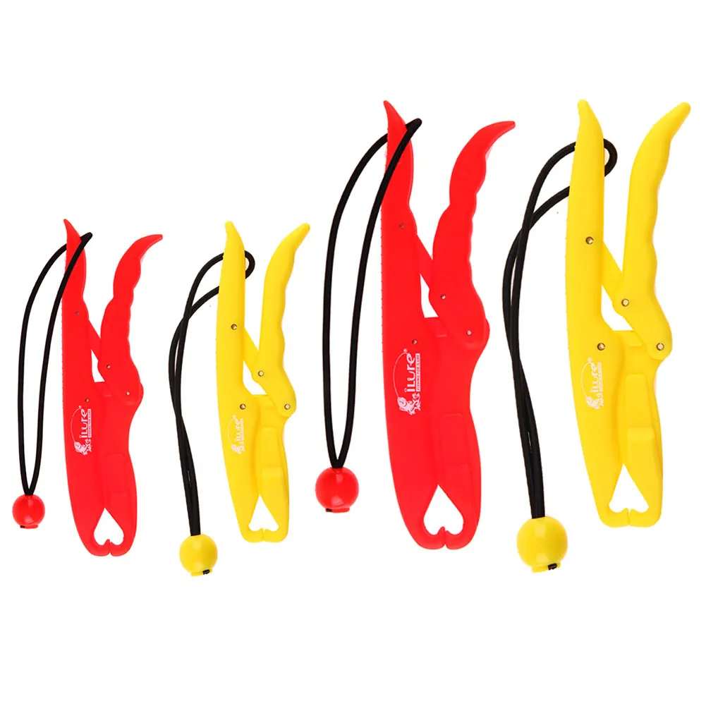 

2017 ABS Plastic Lipgrip Floating Fish Grip Controller Holder Max Width 6 cm Orange and Yellow Fishing Lip Gripper Pliers 6.8"