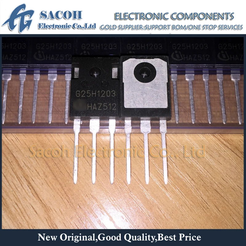 10 шт. IGW25N120H3 G25H1203 IGW15N120H3 G15H1203 TO-247 25A/15A 1200 V мощный IGBT транзистор