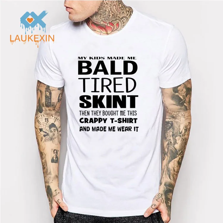 Kids made me Grey funny gift present fathers day birthday dad daddy birthday