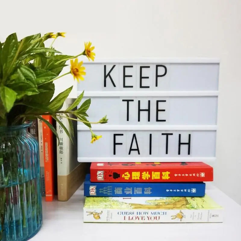 DIY Комбинации ночник коробка светодиодный настольная лампа A3 письмо Лайт-бокс A4