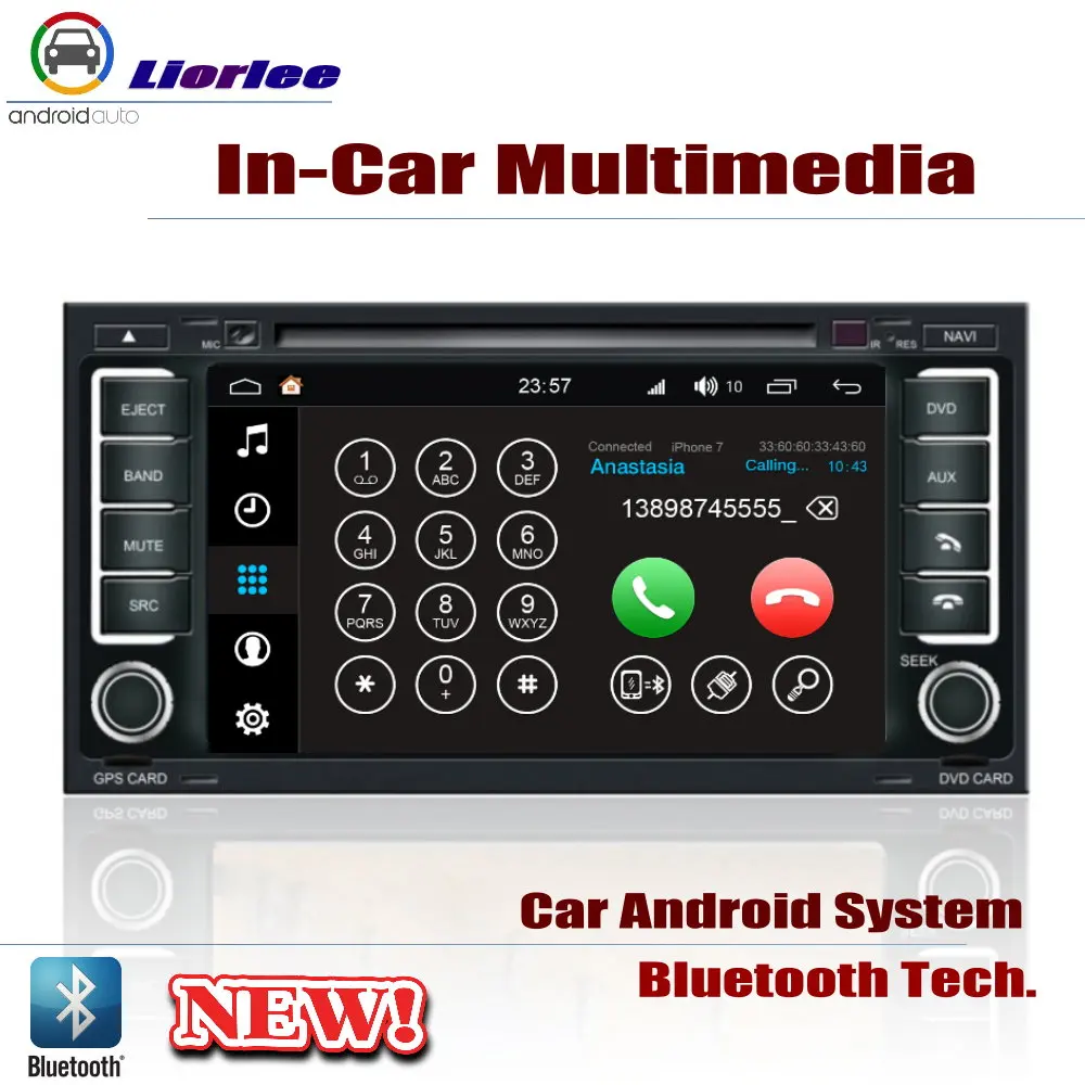 Cheap Auto DVD Player GPS Navigation For Volkswagen VW Touareg (7L) 2002~2010 Car Android Multimedia System HD Screen Radio 4