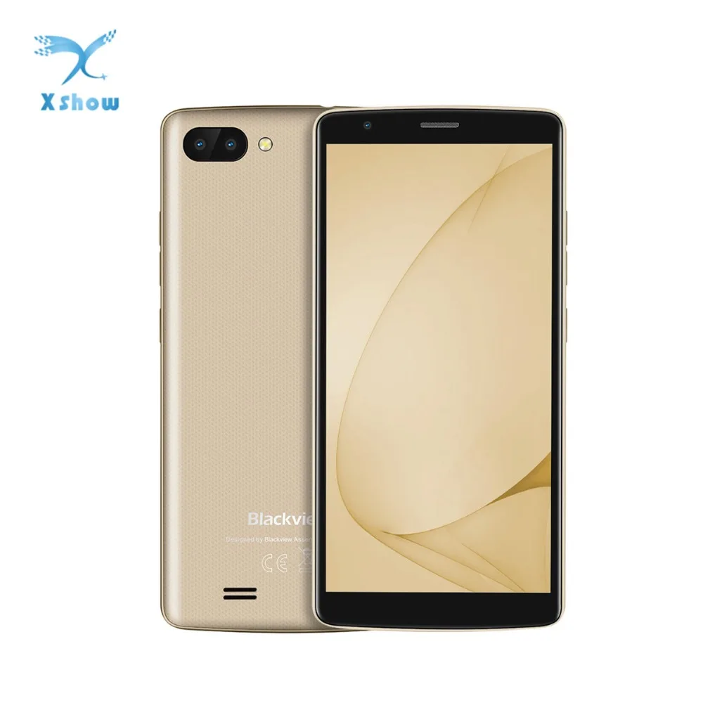 Смартфон Blackview A20 5 &quot18:9 экран Android GO MTK6580M четырехъядерный 1 ГБ ОЗУ 8 Гб ПЗУ две