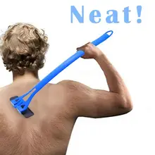 Креативные мужские ручные бритвенные лезвия для удаления волос, триммер для всего тела, для ног, для спины, бритва для волос с длинной ручкой, большое лезвие самостоятельно