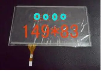 

Original good helper 6.1 touch screen 148* 83mm a061vw01 v0 a061fw01 v0 149*83