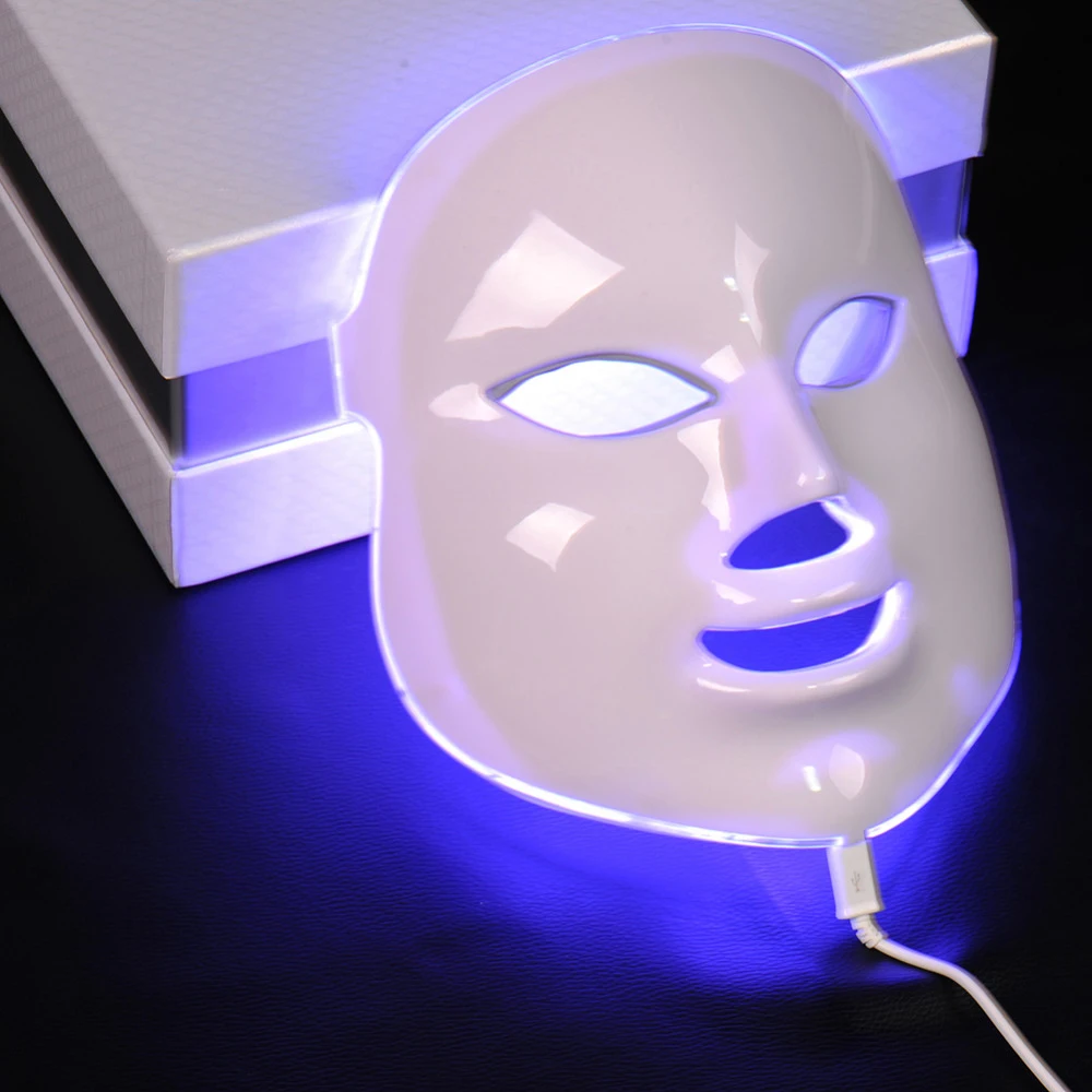 7 цветов Светодиодная маска для лица светодиодный электрическая маска для лица терапия салон красоты против старения удаления морщин кожи PDT устройство для омоложения кожи