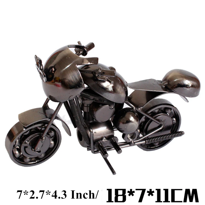 VILEAD железная винтажная модель мотора Ретро фигурка мотоцикла новогодний домашний декор красота сувениры миниатюры для Chritsmas подарок