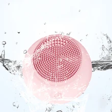 Портативный звуковой электрический силиконовый очищающий прибор для лица водостойкий контроль масла для прыщей кожи Удаление пор грязь и черные головки