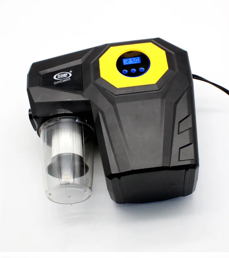 dry and wet dual use vacuum cleaner with lamp inflatable lighting test tire pressure four-in-one vacuum cleaner CZK-3607