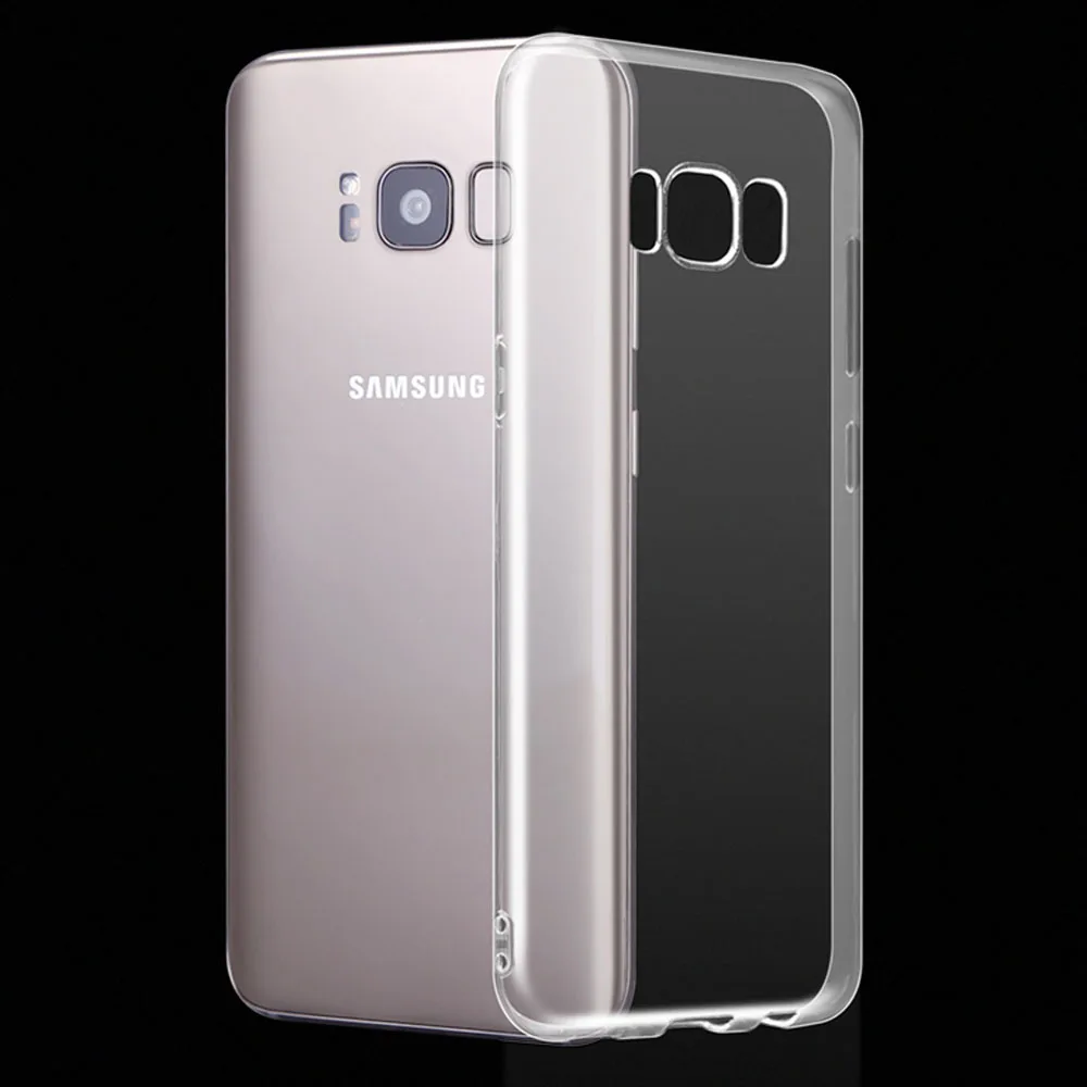 Soft TPU Silicone Transparent Clear Case Ultra Thin Anti Scratch/Shock/Dust Back Cover For Samsung Galaxy S8/S8 Plus S8+/Note 8 |