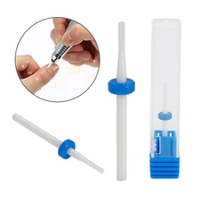 2.35 мм Керамика кутикулы чистый Burr ногтей Бурильные долото поворотный Измельчители Маникюр Педикюр Инструменты ногтей дрель Интимные аксессуары