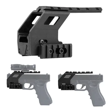 

Tactical Pistol Glock Rail Base System For Glock 17 18 19 Airsoft Gun Glock Accessories Rail Mount Hunting Scope