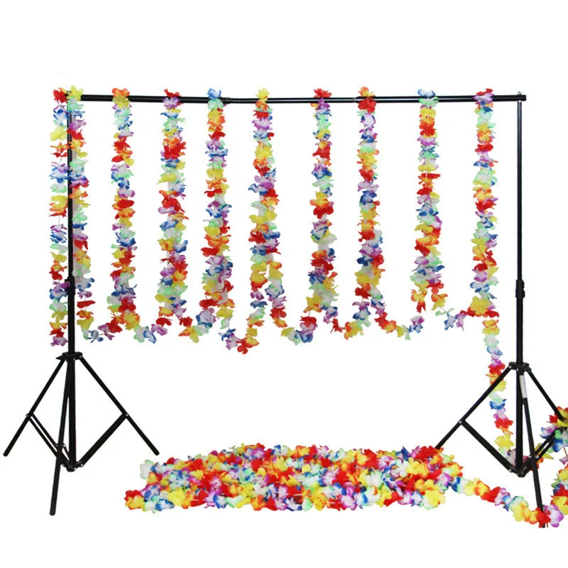 1Pcs 3m Hawaiian Artificial Flowers Decorative Hawaii Flower Garden