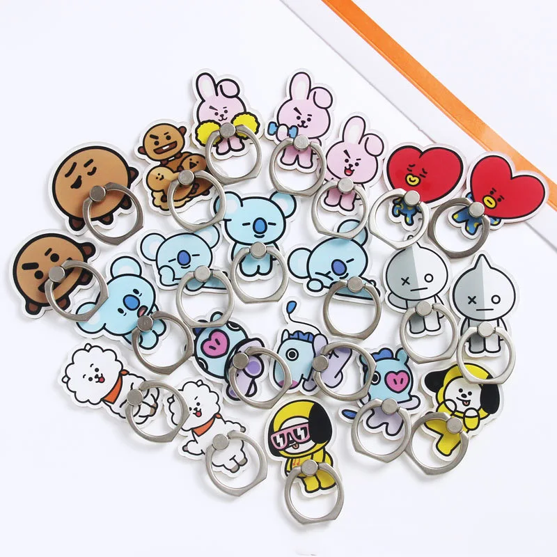 

Romatlink 1 Piece Universal Metal Finger Ring Mobile Phone Holder Stand Cute Cartoon Holder Ring For iPhone For Smartphone