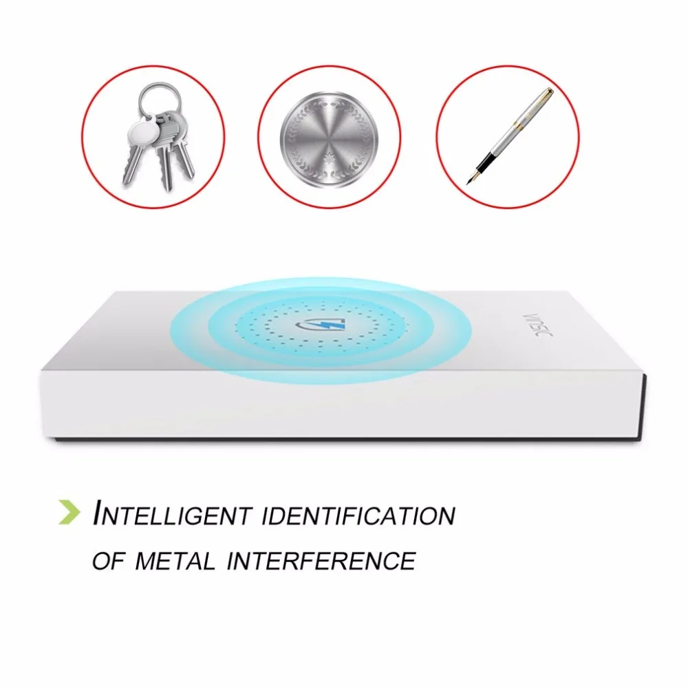 VINSIC Wireless 12000mAh Powerbank 2 ports Dual USB Fast Charger 5V 2.4A Extenal Battery Pack Portable Power Charger Power Bank VINSIC Wireless 12000mAh Powerbank 2 ports Dual USB Fast Charger 5V 2.4A Extenal Battery Pack Portable Power Charger Power Bank