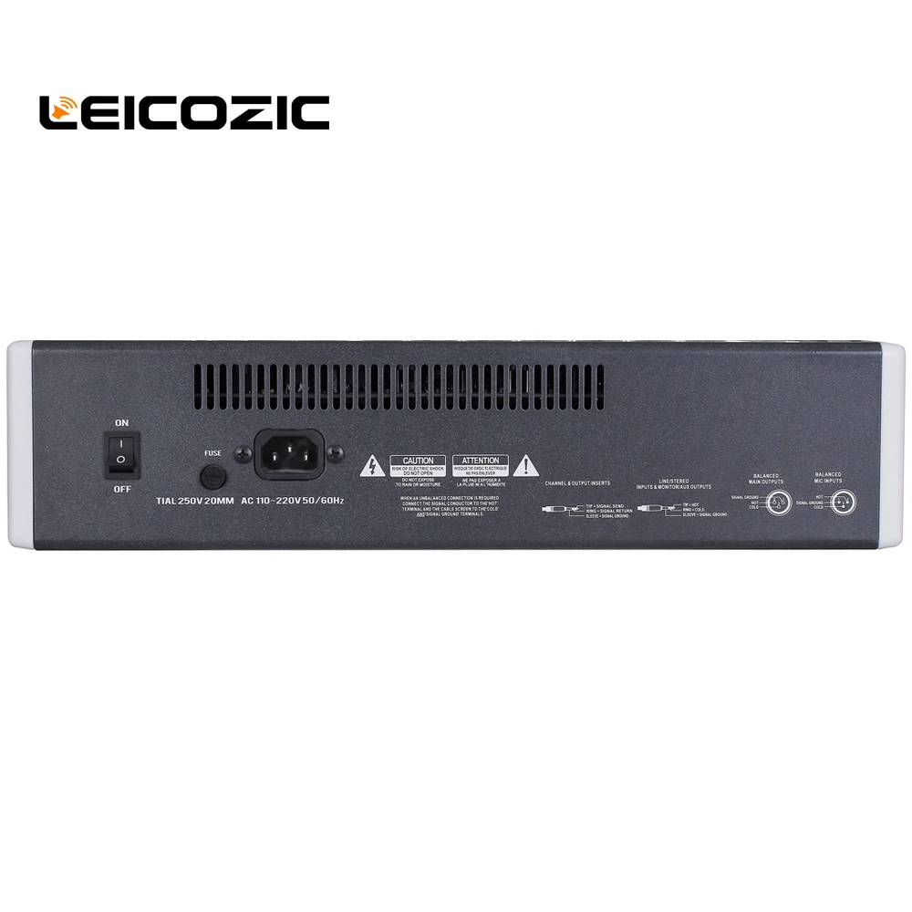 Leicozic HM10 6 канальный микшер консольный аудио dj микшер микшерная консоль процессор эффектов аудио для диско церковь для концертных площадок