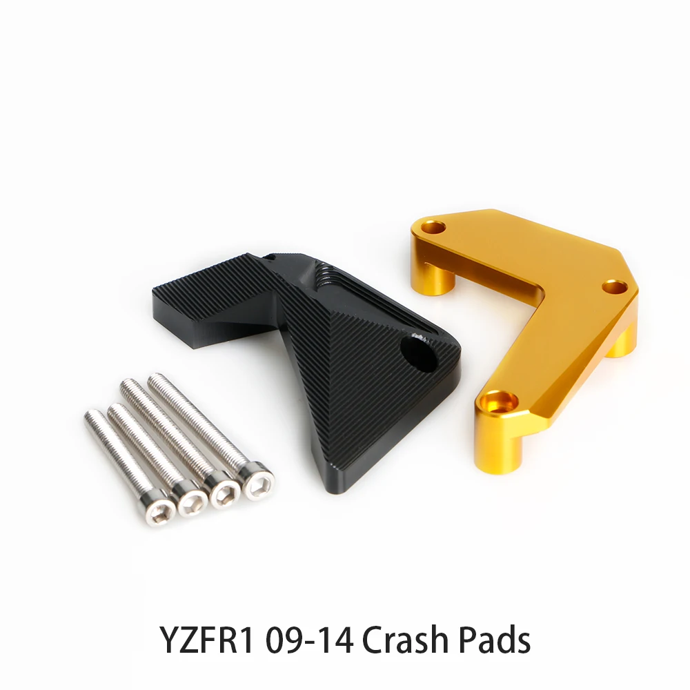 Для YAMAHA YZF R1 YZFR1 YZF-R1 YZF1000 2009-2013 с ЧПУ чехол для рамы двигателя Защитный слайдер для мотоцикла