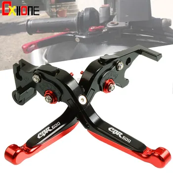

With CBR600 LOGO For Honda CBR600 CBR 600 CNC Motorbike Adjustable Folding Extendable Moto Clutch Brake Levers Set CBR600