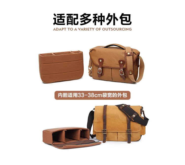 Camera Shoulder Bags Sling DSLR Photo Video Soft Bag Pack Case Travel Camera Protective Cases