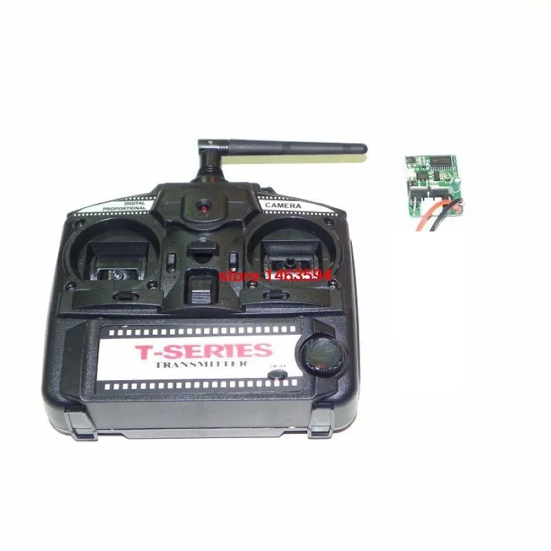 Transmissor + Placa Peças de Reposição Transmissor + Receptor F639 Pcb rc Helicóptero Mjx T640c T40c T40 F39 2 Peças e Acessórios