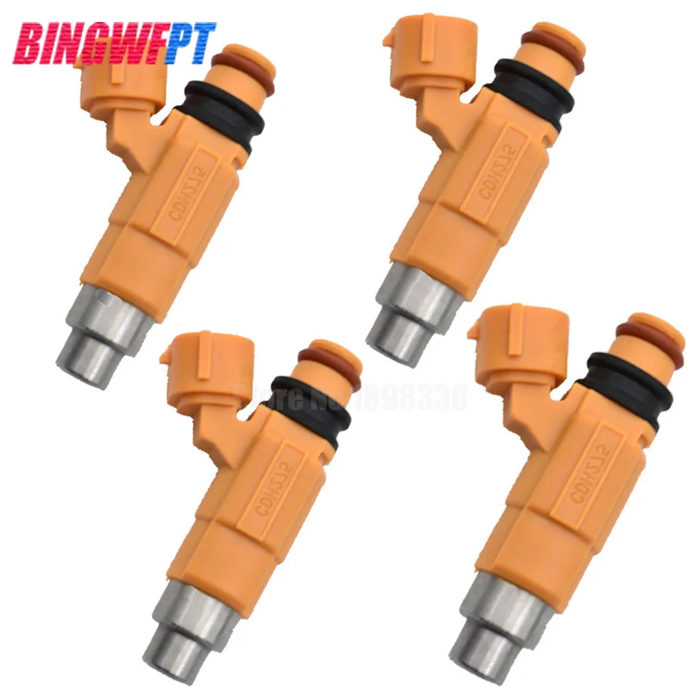 Set of (4) NEW Fuel Injectors For Yamaha Outboard F150 HP 63P1376100