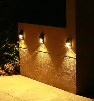

Solar LED Street Light For Home Garden Fence PIR Motion Sensor Detection Wall Lamps leds Solar Light Waterproof