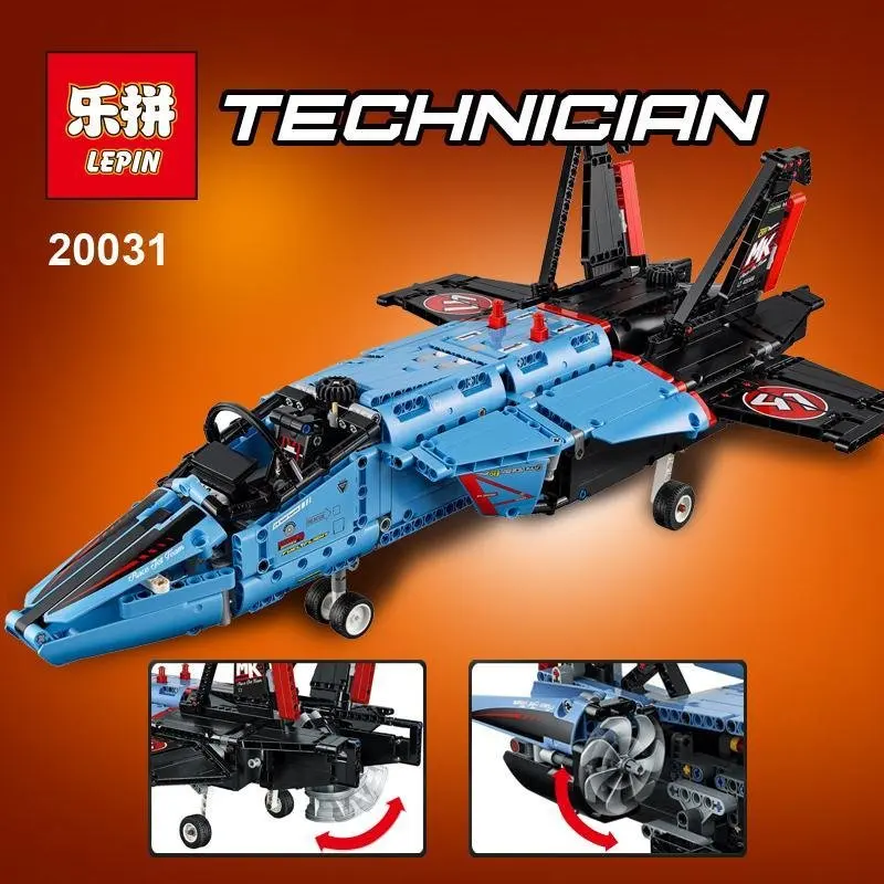 

New  Lepin  20031  1151PCS Technic Series Mechanical Group  Air Race Jet  Building Blocks Bricks Toy  boys gifts  legoed  42066