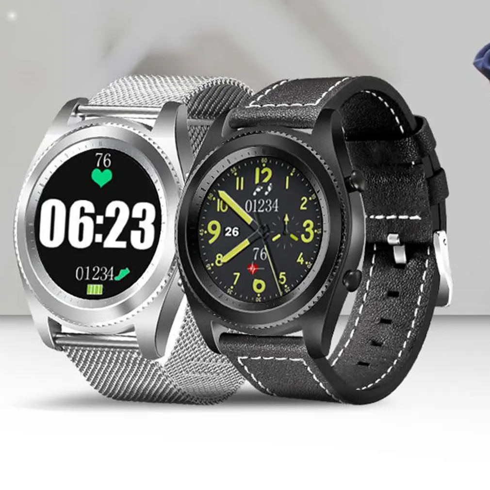 

NO.1 S9 Smart Watch Bluetooth Heart Rate Monitor Remote Camera Fitness Tracker Smartwatch Men For Android/ios Clock