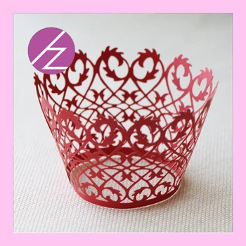 

50pc free printable laser cut lace cupcake wrapper, laser cut muffin cup cake cup wrappers pearl paper wedding party decoration