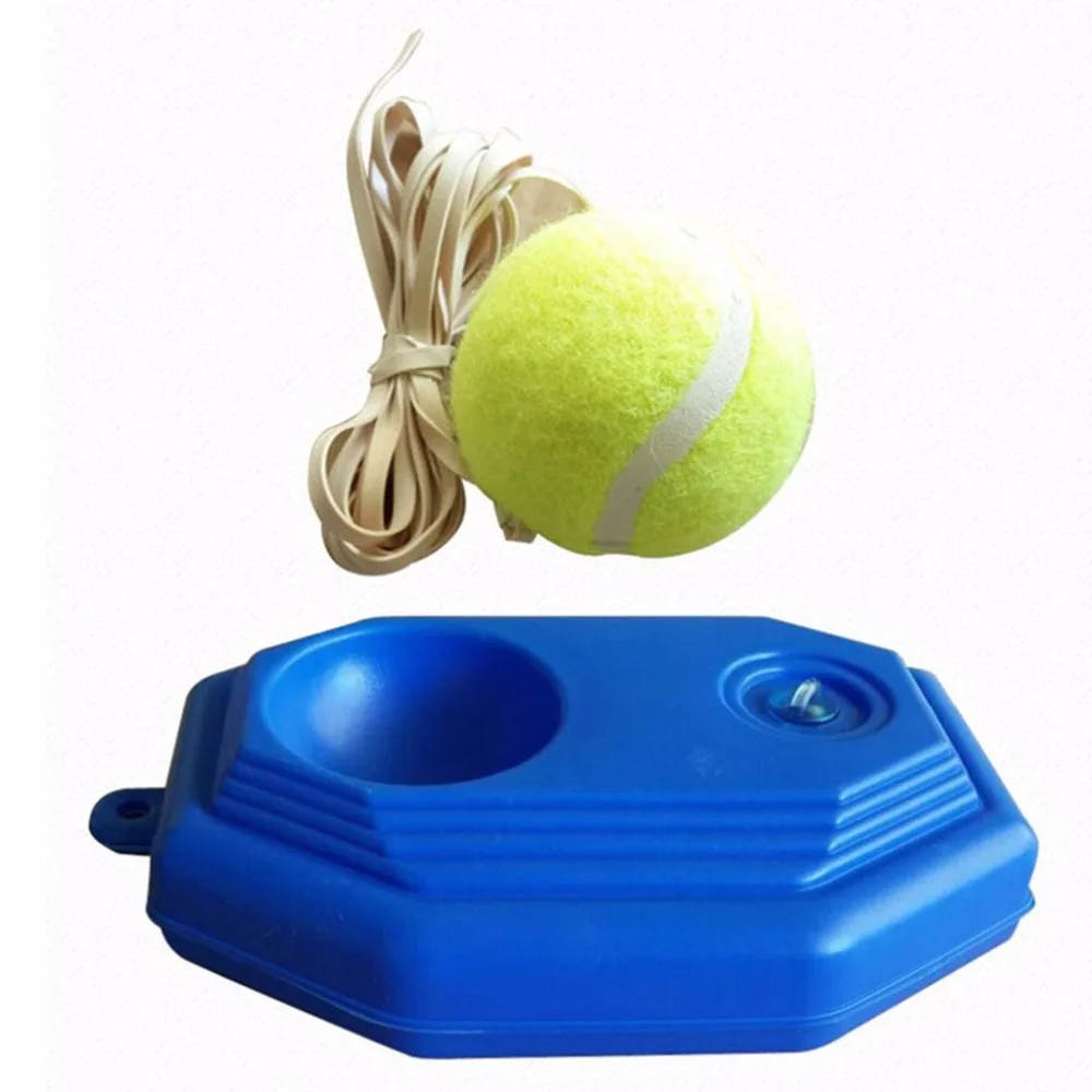 Портативный Размеры отскок Теннисный тренажер самостоятельного комплект практичный теннис начинающих тренировочная мишень партнерское