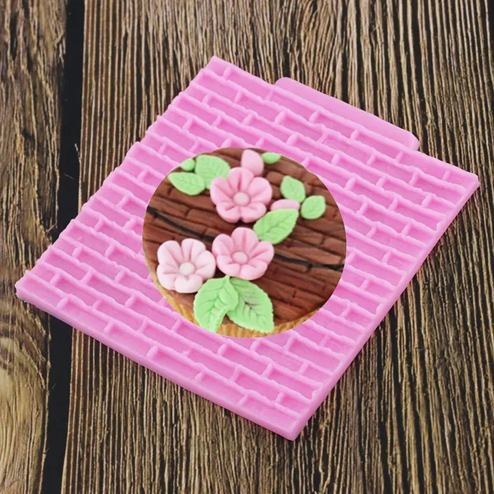 Каменная текстура стены рок силиконовый шнурок мат шоколадный фондан торт хлеб Домашний декор форма для выпечки печенья