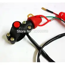 Выключатель кнопки 43cc 47cc 49cc Мини ямы Pocket Rocket велосипед для еды по бездорожью ATV