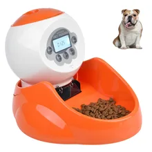 

Petacc 2.2lb High quality Pet Feeder Automatic Dog Food Dispenser Cat Feeder with Clear LCD Screen, Portion Control