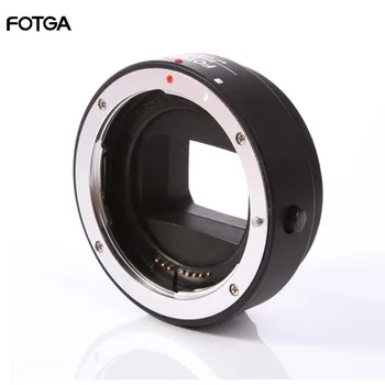 FOTGA Electronic AF Auto Focus Lens Adapter Ring for Canon EOS EF EF-S to Sony E NEX A7 A7R A7S A9 A6300 A6500 lens Full Frame yixiang auto focus mount adapter ef nex for canon ef ef s lens to sony nex with is exact exposure drop shipping
