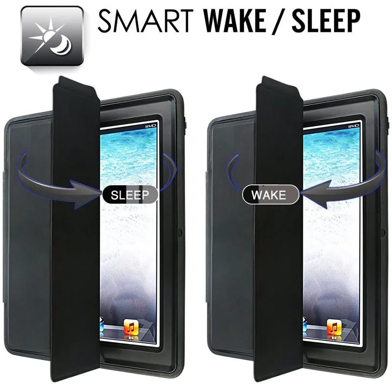 For Mini iPad Extreme Heavy Duty Full Body Case with Smart