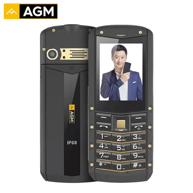 Aliexpress.com : Buy AGM M2 Feature Phone 2.4" 2G GSM Dual SIM Rear 0 ...