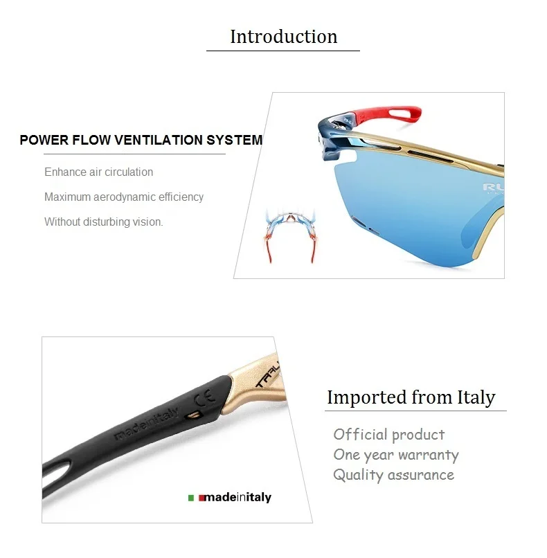 RUDY PROJECT-tralix спортивные очки с кольцом, метод на заказ, ограниченное покрытие, очки для верховой езды, мужские песочные очки для бега, марафона