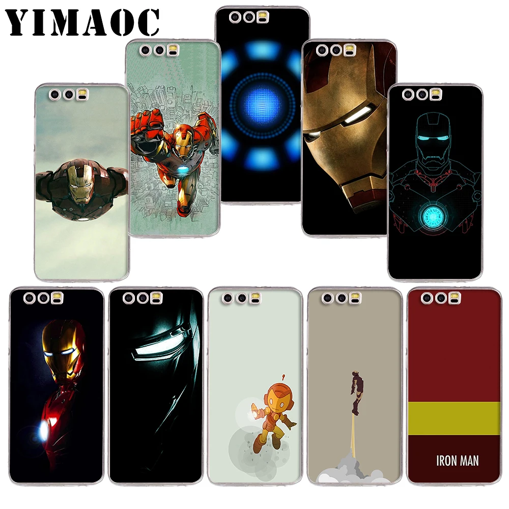 

YIMAOC 198z Iron Man Soft TPU Case for Huawei Honor 10 9 lite 7A Pro 7C 7X 8X Nove 3 3i