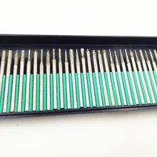 30 набор алмазных боров, 1/8 дюймов хвостовик Средний grider, JEWELERS роторные биты DREMEL, ювелирные инструменты