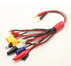 10 в 1 Многофункциональный lipo Батарея Зарядное устройство зарядный кабель XT60/90 JST E