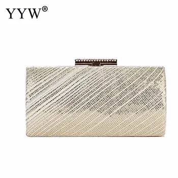 

Strip Evening Bags Rhinestone Cbuckle Pearls Silver Wedding Clutch Women'S Purse Handbags Wallets Evening Clutch Bag Bolsa 2019