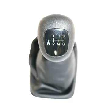 

For Mercedes Benz W202 C (93-01) W208 CLK (97-03) W210 E (95-03) New 6 Speed Car Stick Gear Shift Knob With Leather Boot